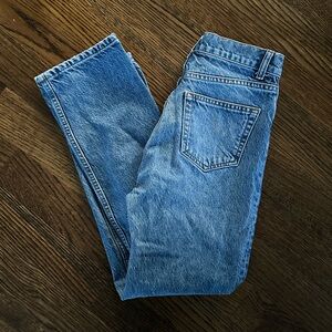 Reformation Classic Blue Straight Leg Jeans